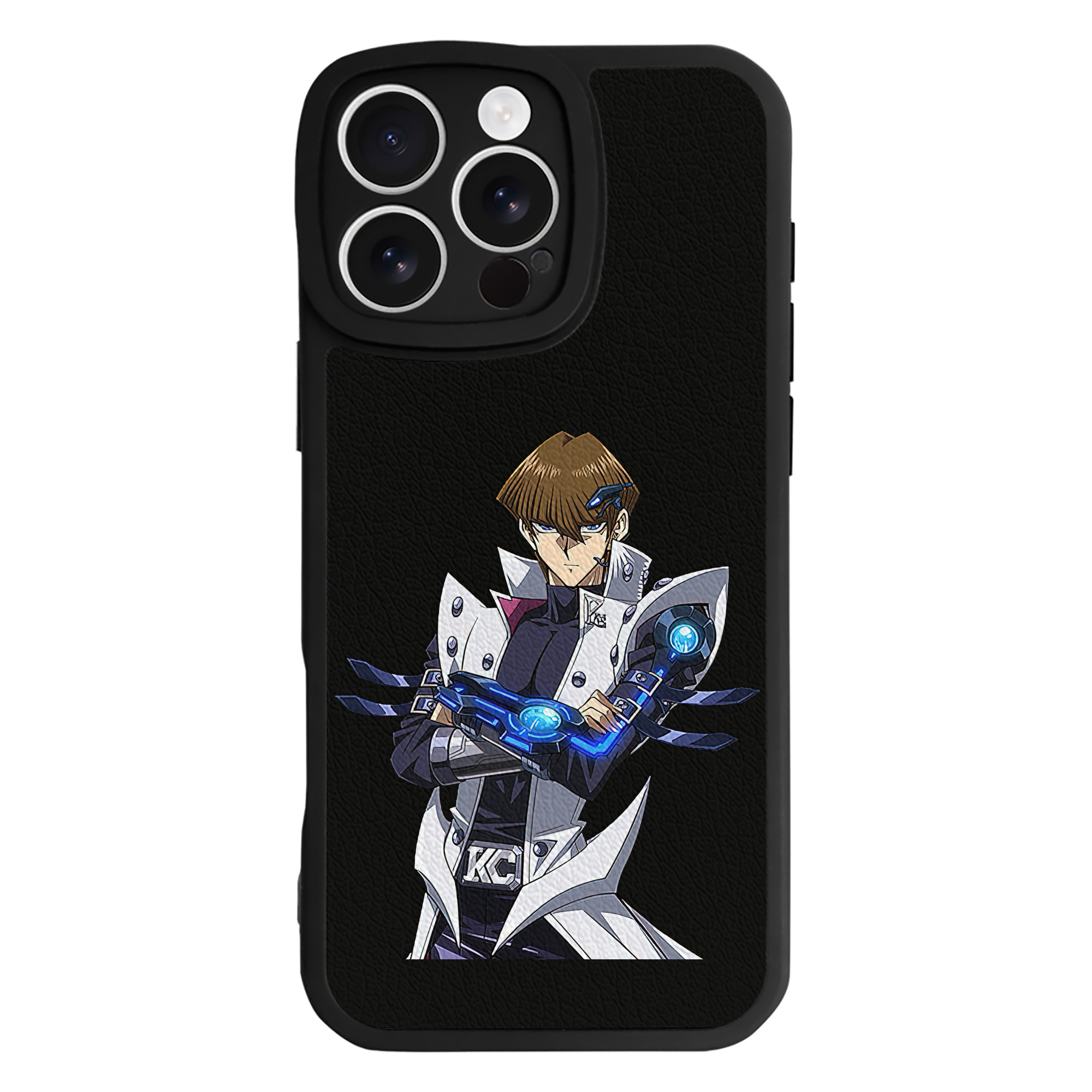 遊☆戯☆王 Yu-Gi-Oh! 【iPhone 16シリーズ対応】シリコンスマホケース（レザー調） 材質：シリコン